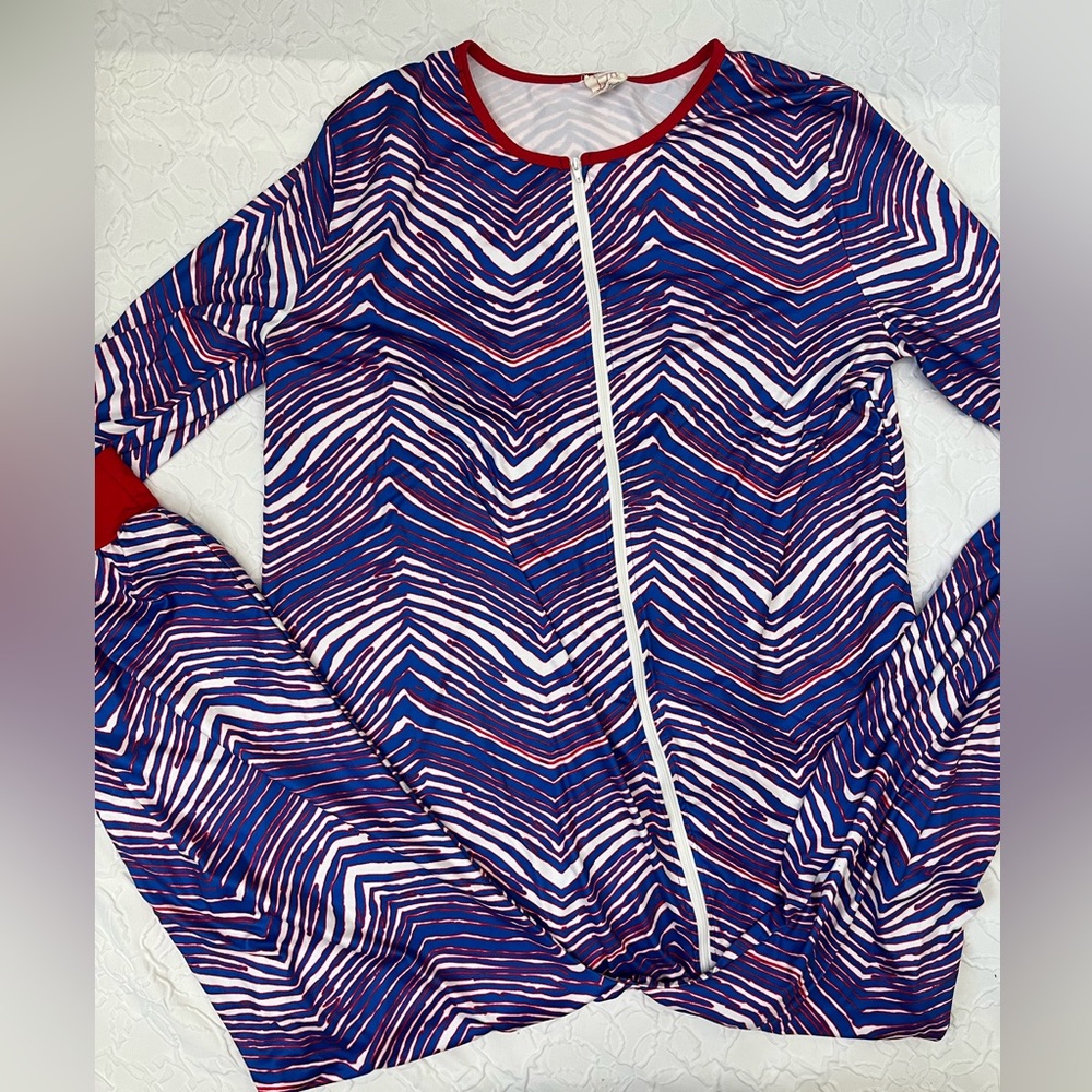 Buffalo Bills Onesie Pj Zubaz